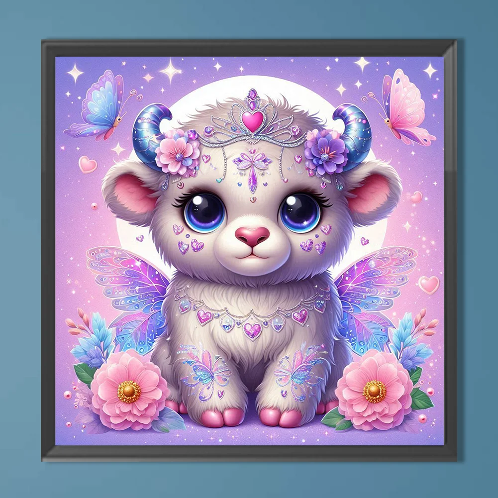 Diamond Painting - Full Round Drill - Yak(Canvas|30*30cm)