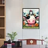 Diamond Painting-DIY Full Round Drill Cow (40*50CM)