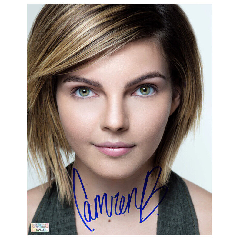 Camren Bicondova Autographed 8x10 Studio Photo Poster painting