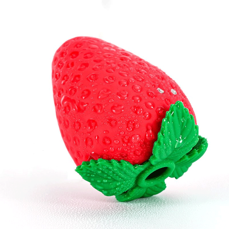 Strawberry Vibrator Sucking Toy For Women - Rose Toy