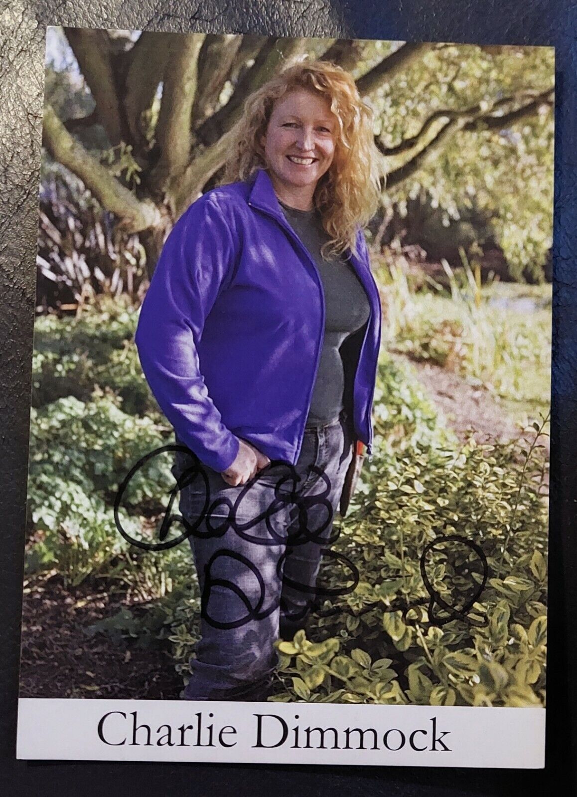 Charlie Dimmock Signed Autographed 6x4 Inch Picture