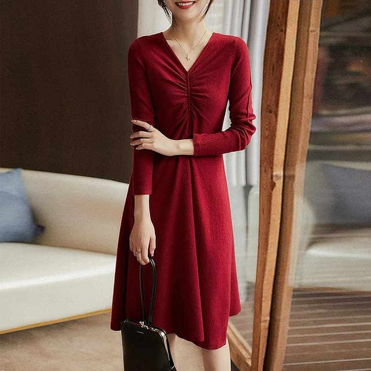 Long Sleeve Elegant Dresses