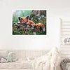 Fox - 11CT Stamped Cross Stitch - 40*50cm - Animal