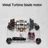 Metal turbine brushless motor model supercharger turbine model aviation engine cnc toy high speed