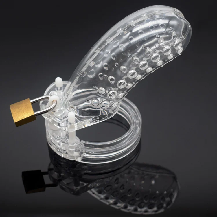 The Stockade Clear Cage Male Chastity Device  Weloveplugs