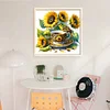 Bird Teacup-14CT Counted Cross Stitch Kit(40x40cm)