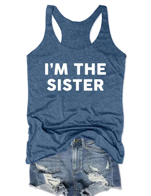 Back Off I Have A Crazy Sister Matching Tank