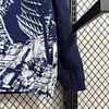2025/2026 Bayern Munich Reversible Windbreaker Dark Blue Football Shirt  1:1 Thai Quality