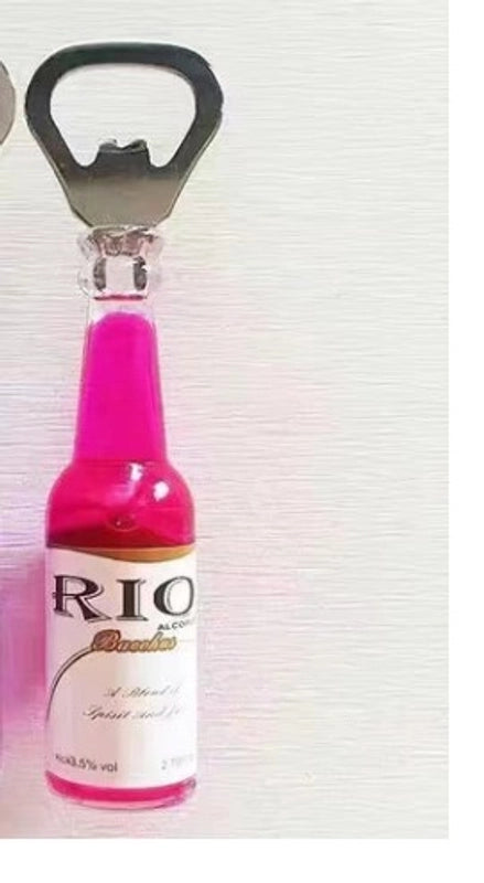 Creative Beer Bottle Bottle Opener Home Personalized Trend Refridgerator Magnets Cross-border Mini Beer Screwdriver