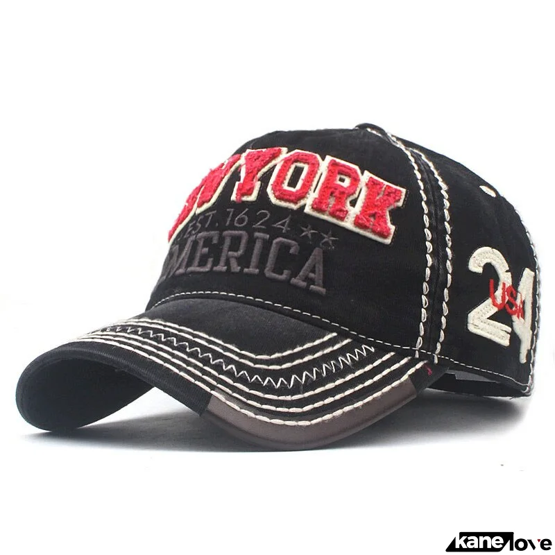 Men's Snapback Baseball Style Letter Pattern Adjustable Flat Caps