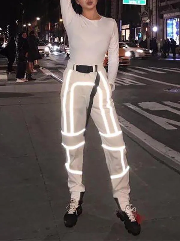 Reflective Cargo pants for Women
