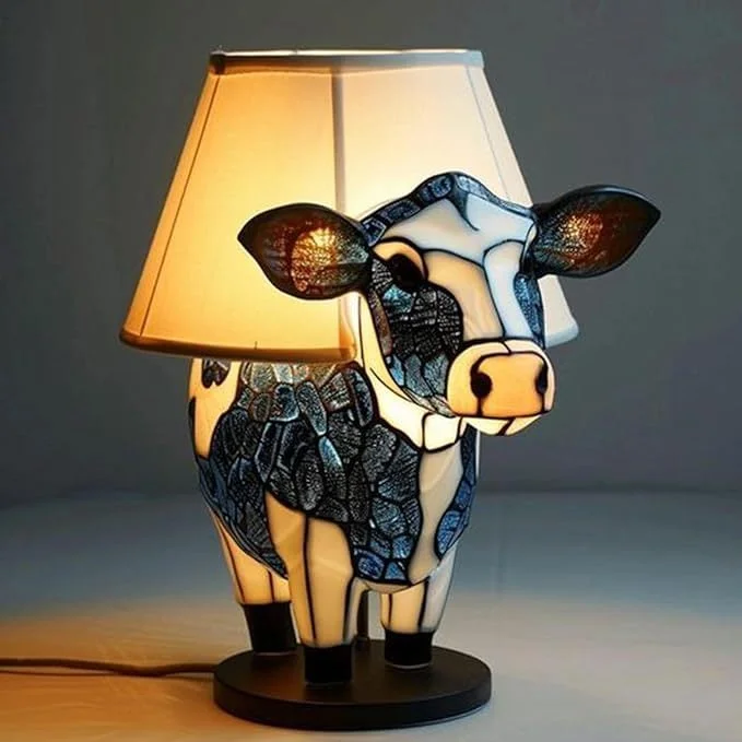 💡Last Day 49% OFF - ANIMAL COW TABLE LAMP