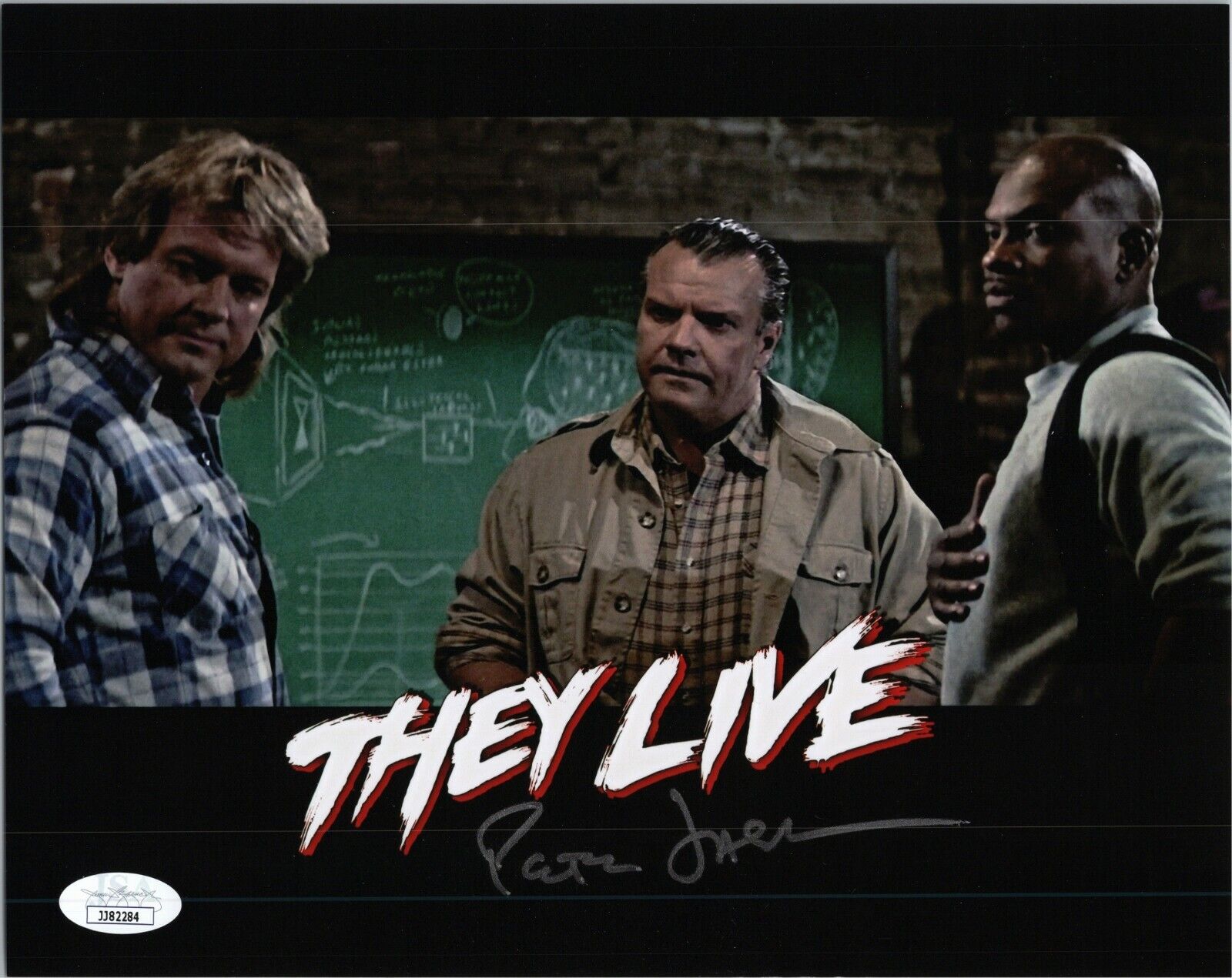 ~~ PETER JASON Authentic Hand-Signed THEY LIVE - GILBERT