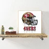 Diamond Painting -DIY Round Drill San Francisco 49ers(40*40 CM)