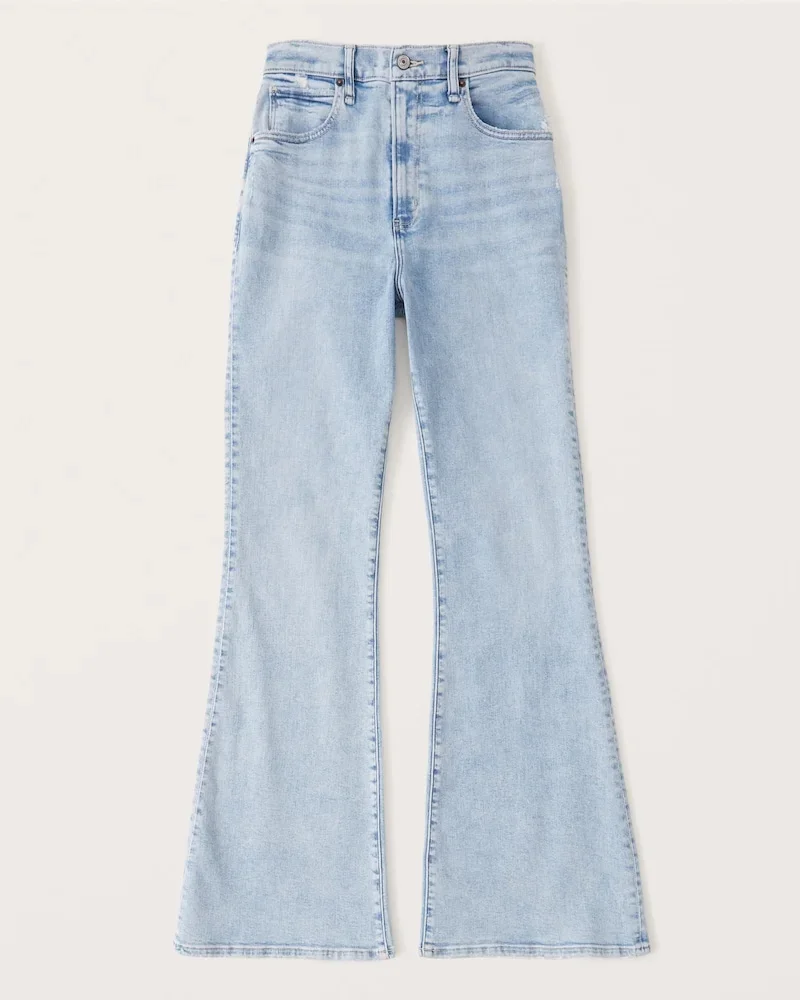 Summer 2023-Ultra High Rise Stretch Flare Jeans