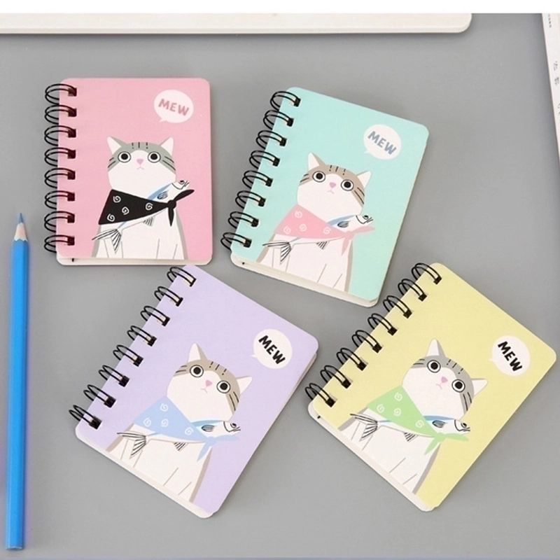 1 Piece Cartoon School Paper Preppy Style Loose Spiral Notebook