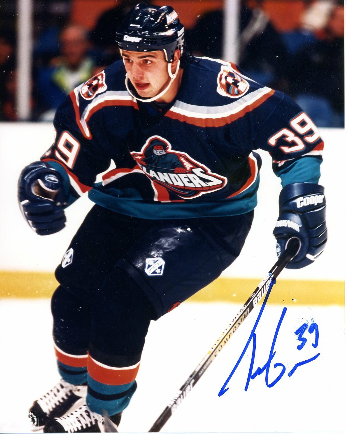 Travis Green Autographed 8x10 New York Islanders # S331