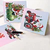 6pcs DIY Diamond Painting Grußkarte Set für Urlaub Segen Weihnachtsgeschenk