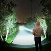 LED Flashlight 5 Modes Rechargeable Flashlight Waterproof Outdoor Portable Torch