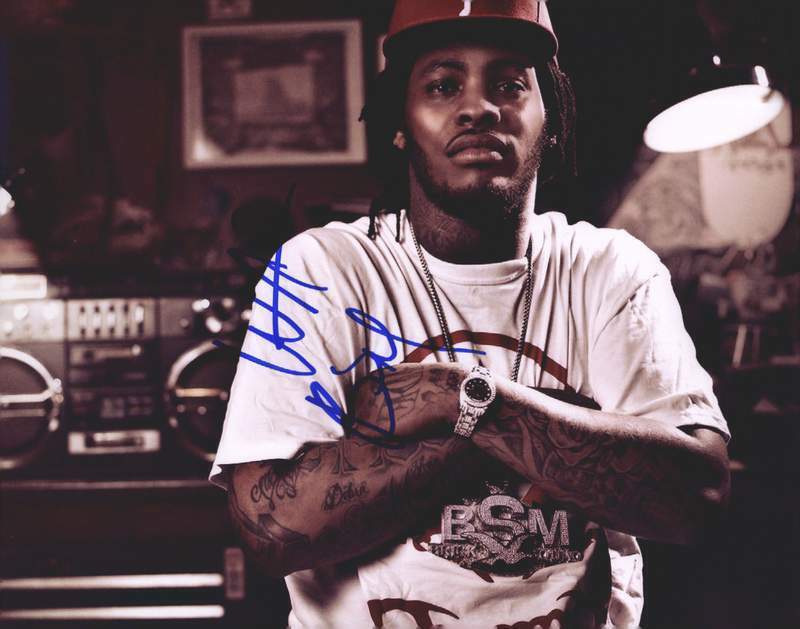 Waka Flocka-Flame authentic signed rap 8x10 Photo Poster painting W/Certificate Autographed 1194