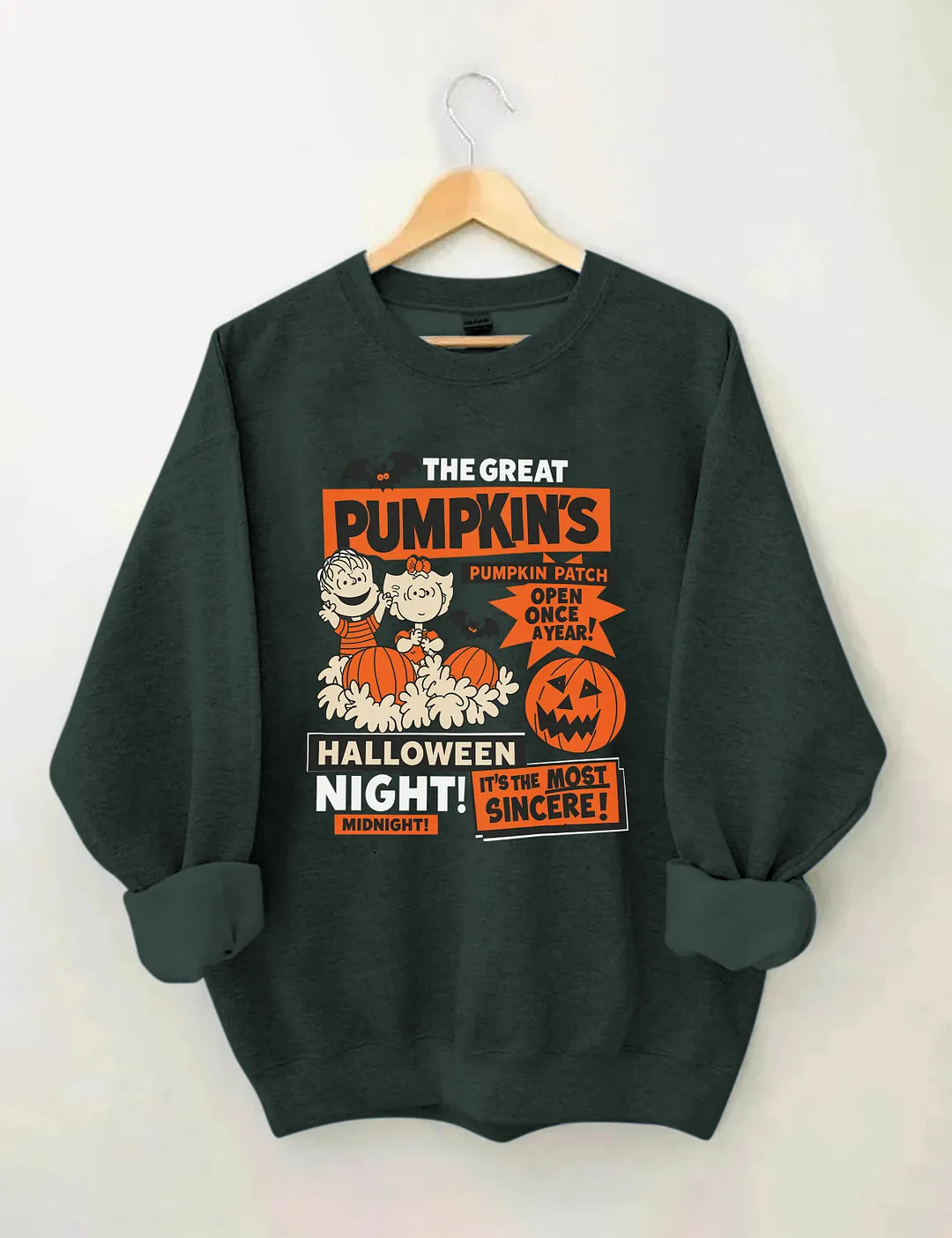 The Great Pumpkin Halloween Night Sweatshirt