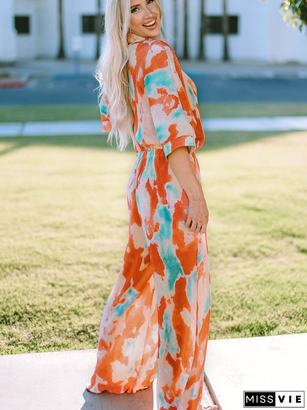 Casual Multicolor Printed Button Shirt Dress