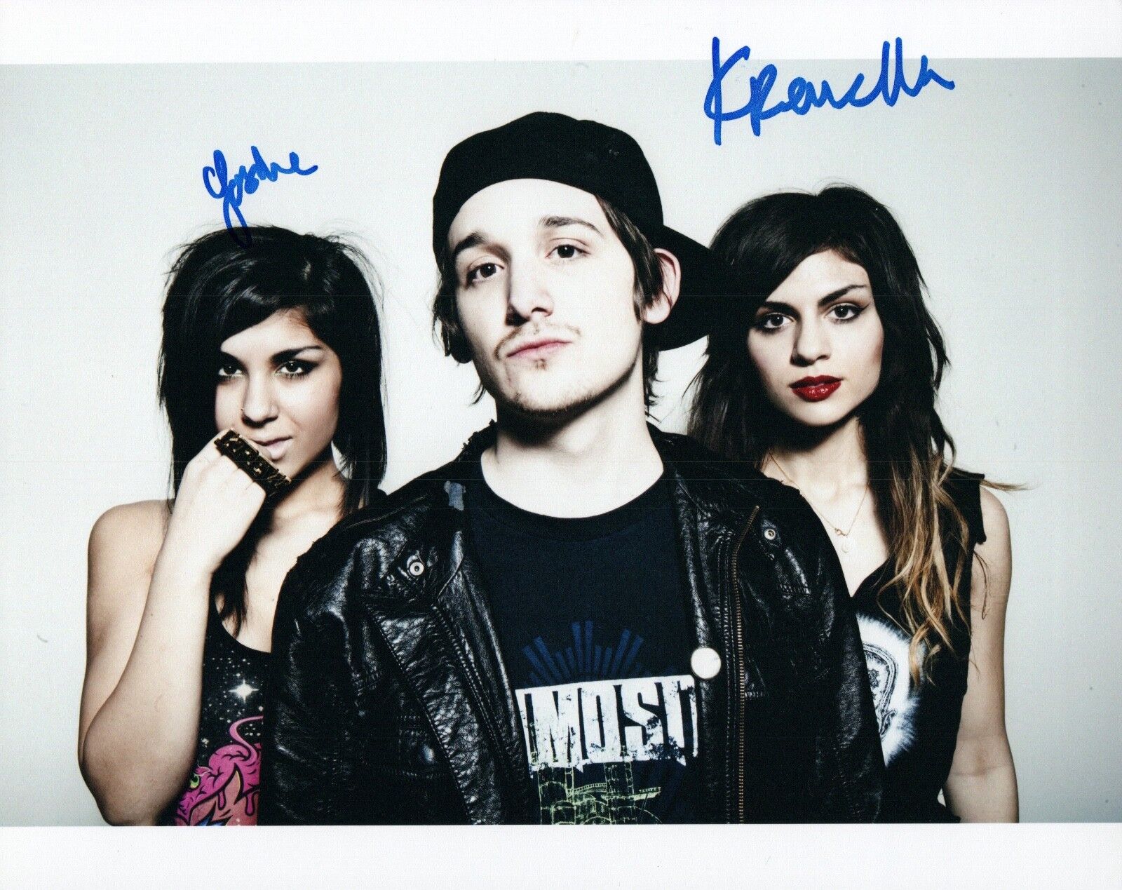 KREWELLA Signed Autographed 8x10 Photo Poster painting EDM DJ Group COA VD