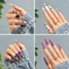 Fashion Long Wearing Nails 24pcs
