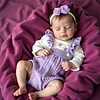 12&rdquo;/16'' Realistic Silicone Sleeping Baby Little Infant Boy or Girl Jucesa and Weilain Physical and Mental Accompaniment - RBBI-Myrebornbabydoll&reg; Myrebornbabydoll&reg;