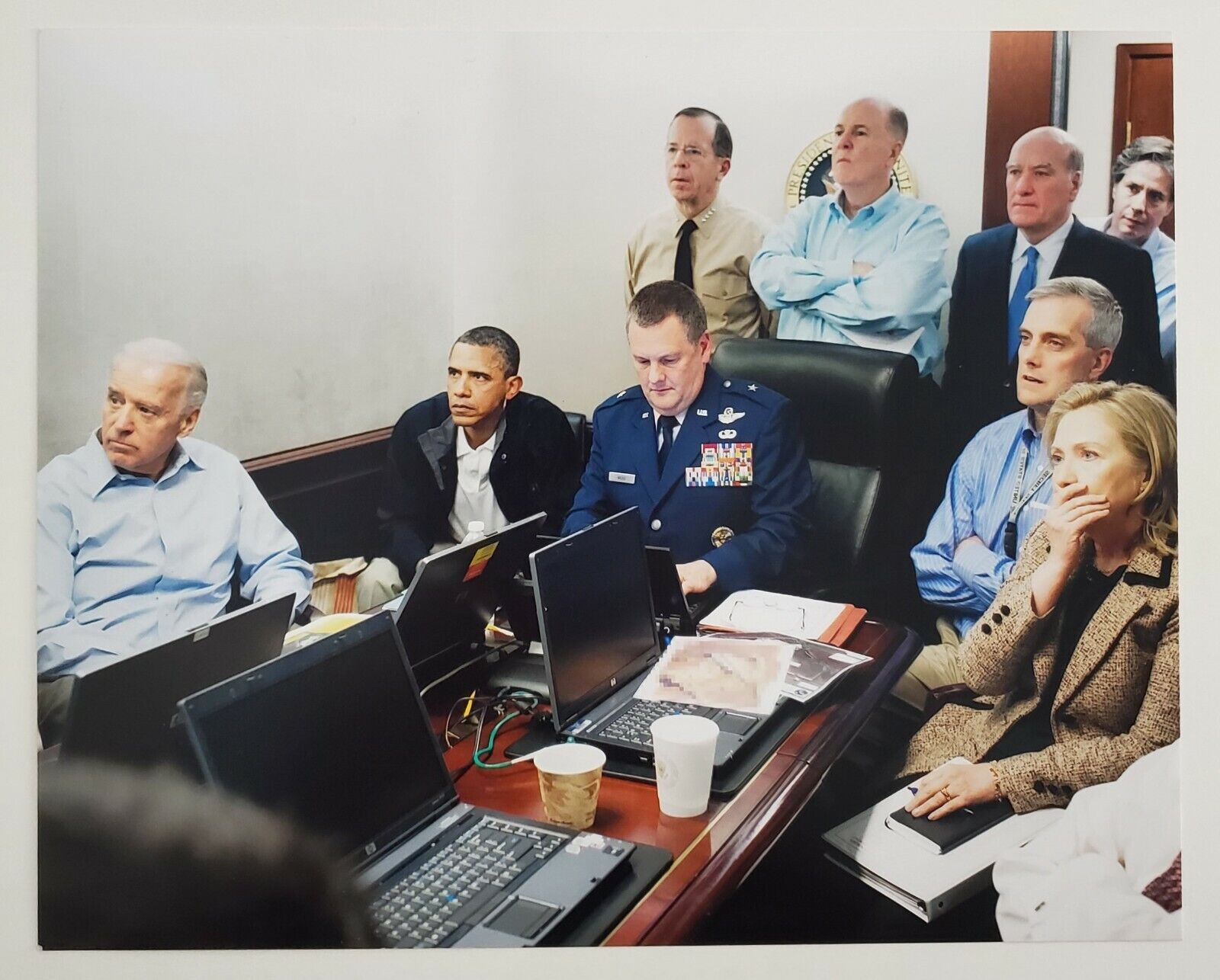 Unsigned War Room 8x10 Photo Poster painting Print Barack Obama President Joe Biden Vice 2020