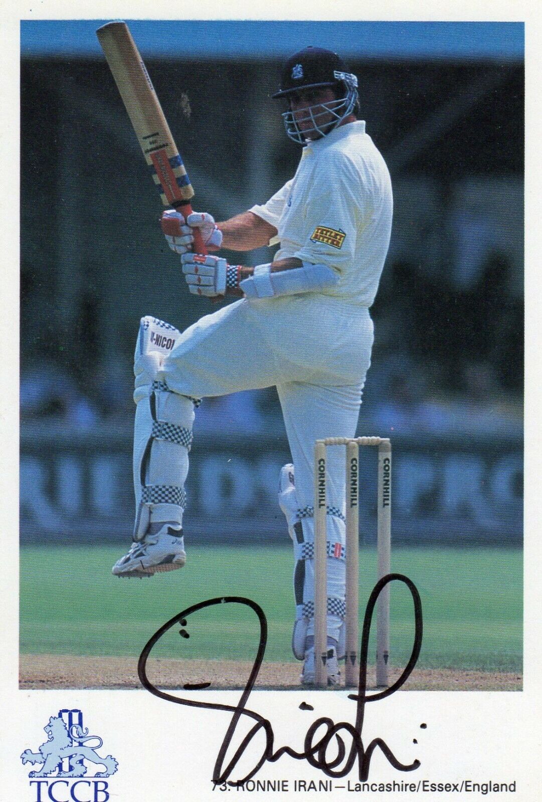 RONNIE IRANI AUTOGRAPH, CRICKET, SPORT