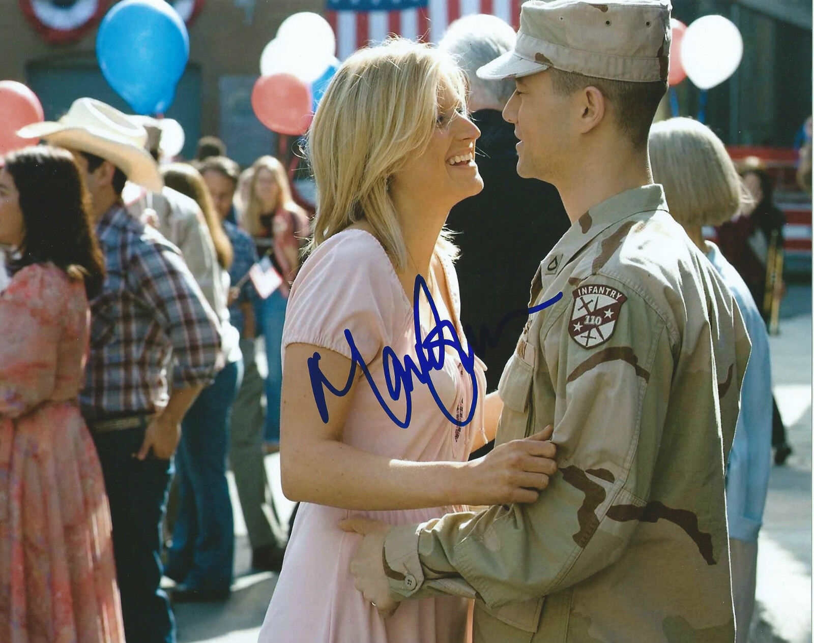 **GFA The Lifeguard *MAMIE GUMMER* Signed 8x10 Photo Poster painting MH2 COA**