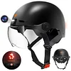 Smart Bike Helmet for Adult, Helmet with 1080P Camera(32GB TF Card Included), Helmet Video Recorder with Security Lights for Safe Riding，Motorcycle Helmet