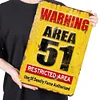 Warning 51 No Trespassing Military - Vintage Metal Signs - 20*30cm/30*40cm - Warning