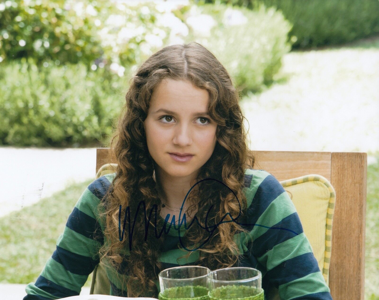 MAUDE APATOW signed (THIS IS 40) Movie ACTRESS 8X10 Photo Poster painting W/COA *SADIE* #4