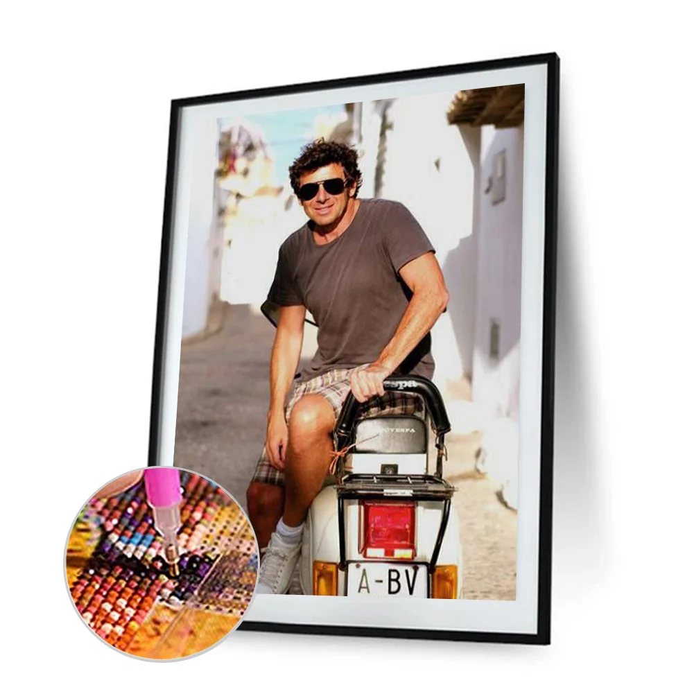 Full Round Diamond Painting 30*40cm - Patrick Brewer