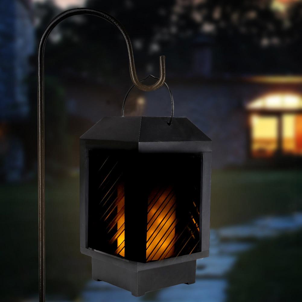 

96LED Solar Flame Flickering Landscape, 501 Original
