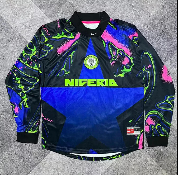 26-27 Nigerian Casual Long-Sleeve Shirt - Fan Edition
