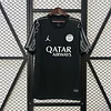 2024/2025 Psg Paris Saint-Germain Fourth Away Black Football Shirt 1:1 Thai Quality