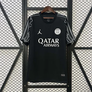 2024/2025 Psg Paris Saint-Germain Fourth Away black Football Shirt 1:1 Thai Quality