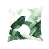 Green Plants Printed Home Living Creative Sofa Cushion Pillow Cover