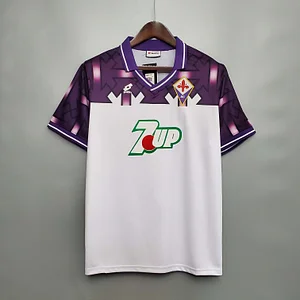 1992/1993 Retro Fiorentina Away Soccer Jersey 1:1 Thai Quality