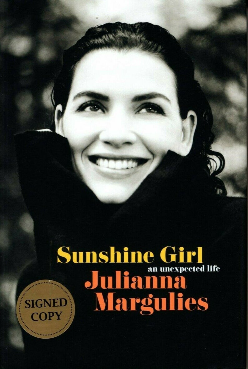 Julianna margulies signed autographed 1st edition book