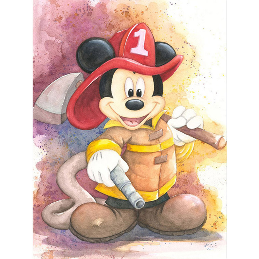 Disney Mickey Mouse 30*40cm(canvas) full round drill diamond painting