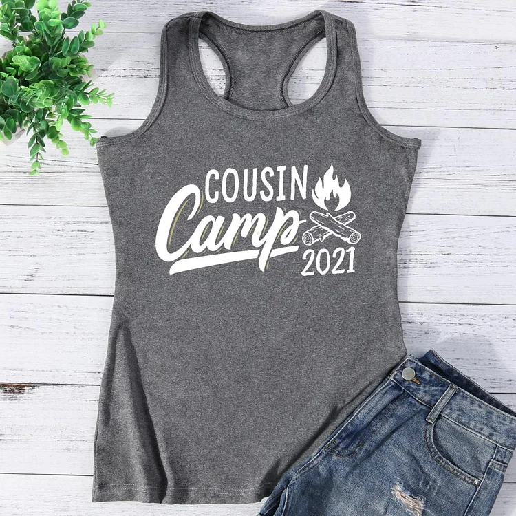 Cousin Camp Vest Top-Annaletters