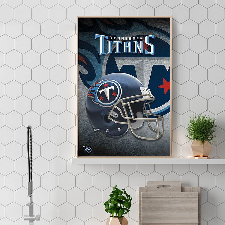 Sporticulture NFL Tennessee Titans Diamond Art Craft Kit