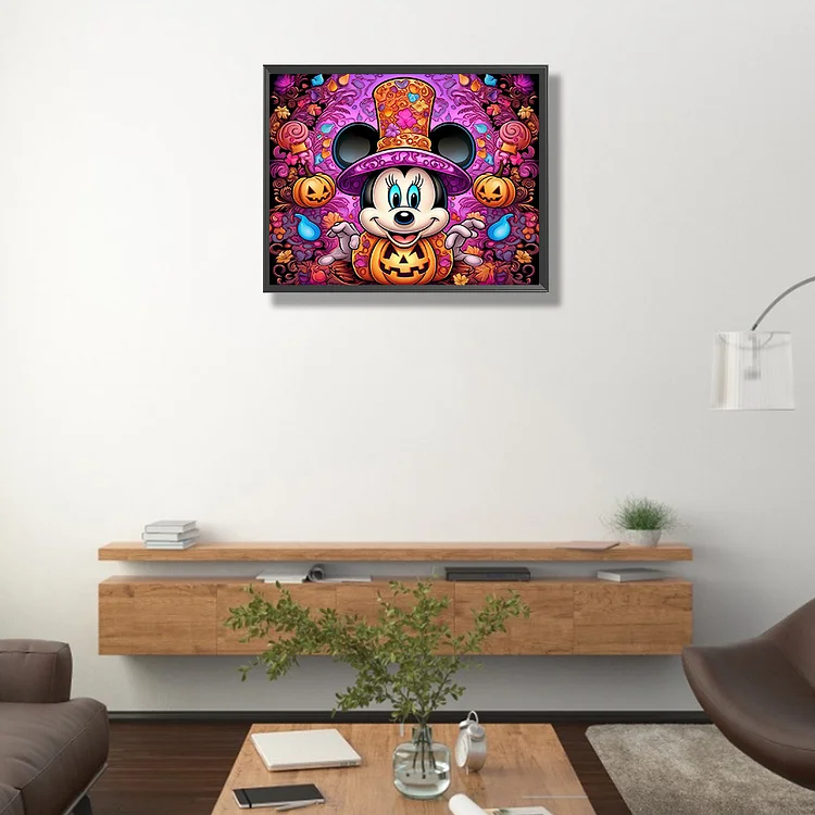 Wall Decor, Mickey Mouse Diamond Paintingdiamond Art Mickey Mouse