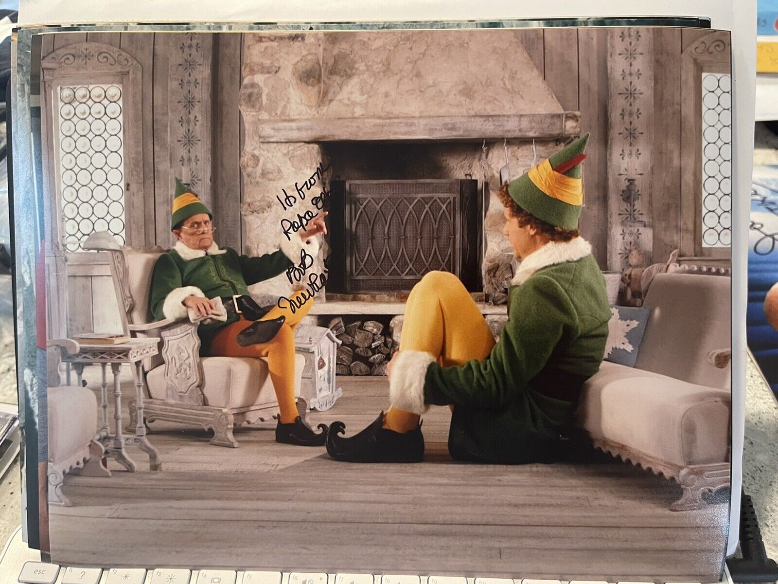 Bob Newhart Hot! signed autographed Papa Elf classic 8x10 Photo Poster painting Beckett BAS D1