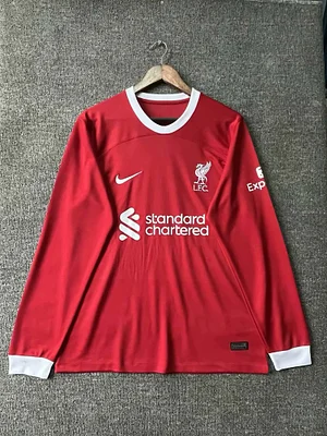 2023/2024 Long Sleeve Liverpool Home Football Shirt 1:1 Thai Quality