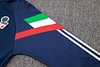 Joyfball 2024/2025 Italy Half-Pull Training Suit Royal Blue Soccer Shirt